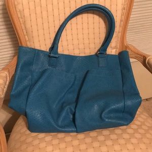 Large Blue Neiman Marcus Tote